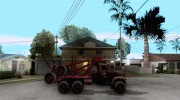 КрАЗ-255 Лесовоз для GTA San Andreas миниатюра 5