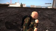 Shaved Soldier для GTA San Andreas миниатюра 13
