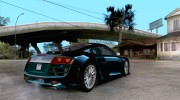Audi R8 LMS para GTA San Andreas miniatura 4