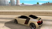 Audi R8 + Cleo для GTA San Andreas миниатюра 2