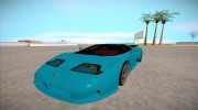 Bugatti EB110 for GTA San Andreas miniature 1