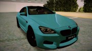 BMW M6 F13 para GTA San Andreas miniatura 5