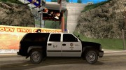 Chevrolet Suburban Los Angeles Police для GTA San Andreas миниатюра 5