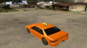 Taxi Sultan для GTA San Andreas миниатюра 3