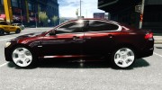Jaguar XFR 2010 v2.0 для GTA 4 миниатюра 2