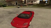 Ferrari 360 Modena для GTA San Andreas миниатюра 1