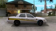 Ford Crown Victoria Illinois Police для GTA San Andreas миниатюра 5