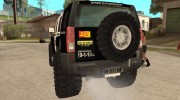 Hummer H3 Police для GTA San Andreas миниатюра 3