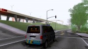 Volkswagen Transporter Policie для GTA San Andreas миниатюра 3