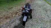 Copbike from GTA 5 для GTA San Andreas миниатюра 4