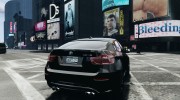 BMW X6-M 2010 for GTA 4 miniature 4