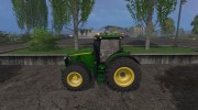 John Deere 7310R для Farming Simulator 2015 миниатюра 7