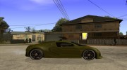 Bugatti Veyron Life Speed para GTA San Andreas miniatura 5