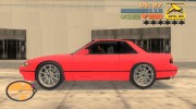 Nissan Silvia S13 RB26DETT Black Revel for GTA 3 miniature 2