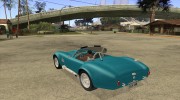 AC Shelby Cobra 427 1965 для GTA San Andreas миниатюра 3