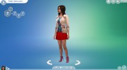 Туфли Rea para Sims 4 miniatura 1