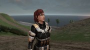 Mass Effect 3 Female Shepard Ajax Armor para GTA San Andreas miniatura 2