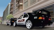 Mercedes-Benz 190E Evolution Police for GTA San Andreas miniature 7