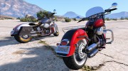 Harley-Davidson Fat Boy Lo Vintage 2.0 для GTA 5 миниатюра 5