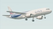 Airbus A320-200 LAN Argentina para GTA San Andreas miniatura 8