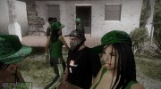 Gang girl Grove version (By Rime) для GTA San Andreas миниатюра 9