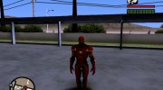 Ironman MK 3 Space GoTG Red para GTA San Andreas miniatura 2