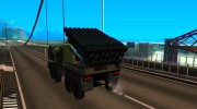 Missile Launcher Truck для GTA San Andreas миниатюра 3