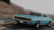 1970 Dodge Charger R/T 440 (XS29) for GTA San Andreas miniature 1