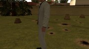Vitos White and Black Made Man Suit from Mafia II para GTA San Andreas miniatura 4
