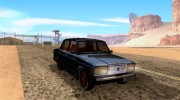 Vaz 2107 resto для GTA San Andreas миниатюра 1