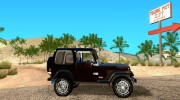 Jeep Wrangler 1986(2) for GTA San Andreas miniature 5