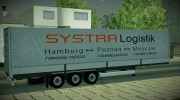 Прицеп Krone Systra Logistic para GTA San Andreas miniatura 2