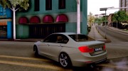 BMW 320d (F30) with M bumpers для GTA San Andreas миниатюра 2