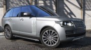 Range Rover Vogue 2013 v1.2 para GTA 5 miniatura 1