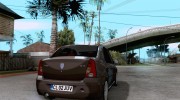 Dacia Logan Prestige 1.6 16v for GTA San Andreas miniature 4