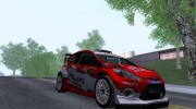 Ford Fiesta RS WRC для GTA San Andreas миниатюра 4