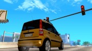 Fiat Panda Taxi для GTA San Andreas миниатюра 4
