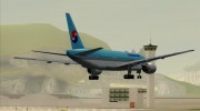 Boeing 777-200ER Korean Air HL7750 для GTA San Andreas миниатюра 35
