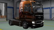 Скин Gluttony для MAN TGX for Euro Truck Simulator 2 miniature 1