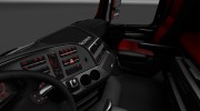 Салон Red line для Mercedes MP3 для Euro Truck Simulator 2 миниатюра 5