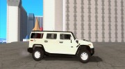Hummer H2 para GTA San Andreas miniatura 5