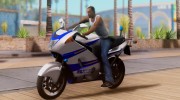 Croatian Police Bike для GTA San Andreas миниатюра 4