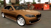 BMW 520d 2012 для GTA San Andreas миниатюра 1