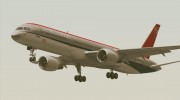 Boeing 757-200 Northwest Airlines для GTA San Andreas миниатюра 6