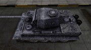 Темный скин для PzKpfw VI Tiger для World Of Tanks миниатюра 2