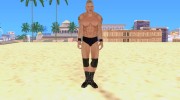 Brock Lesnar 2003 from HCTP для GTA San Andreas миниатюра 5
