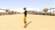 Power Rangers RPM Yellow для GTA San Andreas миниатюра 4