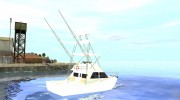 Sport fishing yacht для GTA 4 миниатюра 3