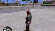 Red Skull skin для GTA San Andreas миниатюра 3