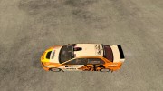 Mitsubishi Lancer Evo IX в новом виниле для GTA San Andreas миниатюра 2